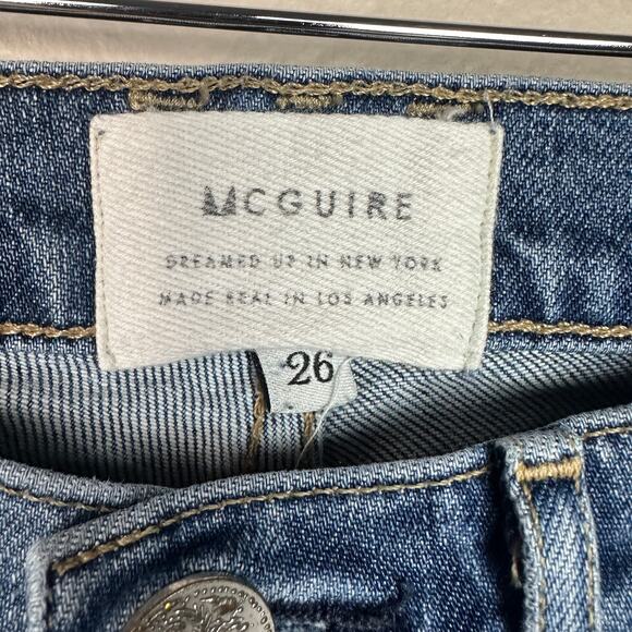 McGuire Mid-rise Skinny Jeans 155F Size 26 - Picture 3 of 12